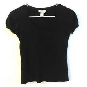 Ann Taylor LOFT Black Top